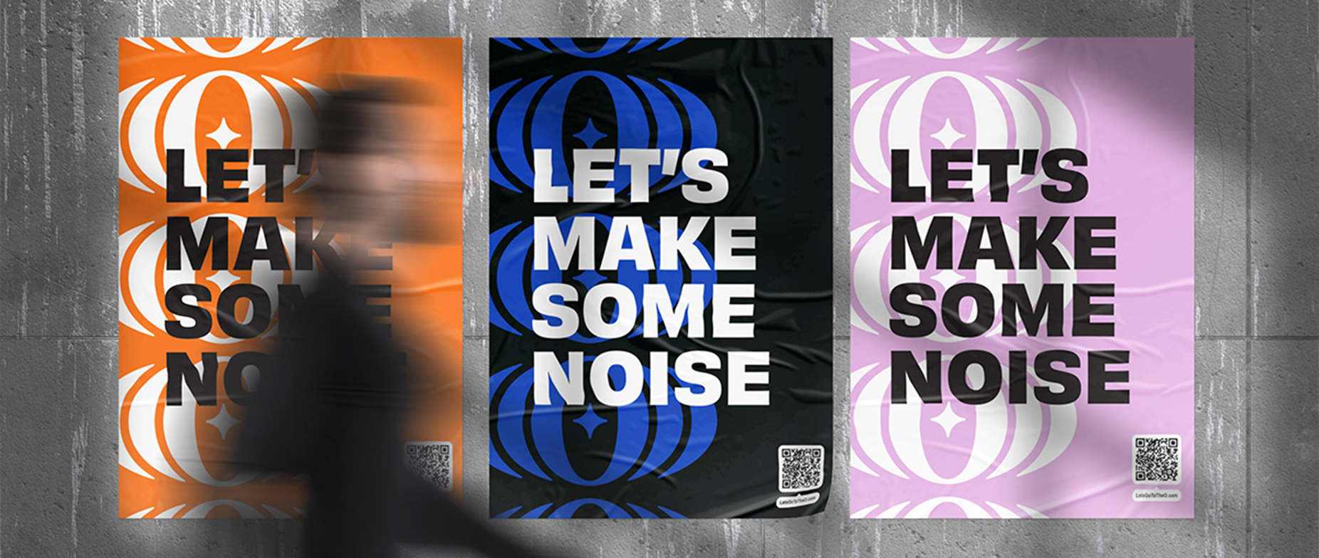 Series of posters for The Ovation